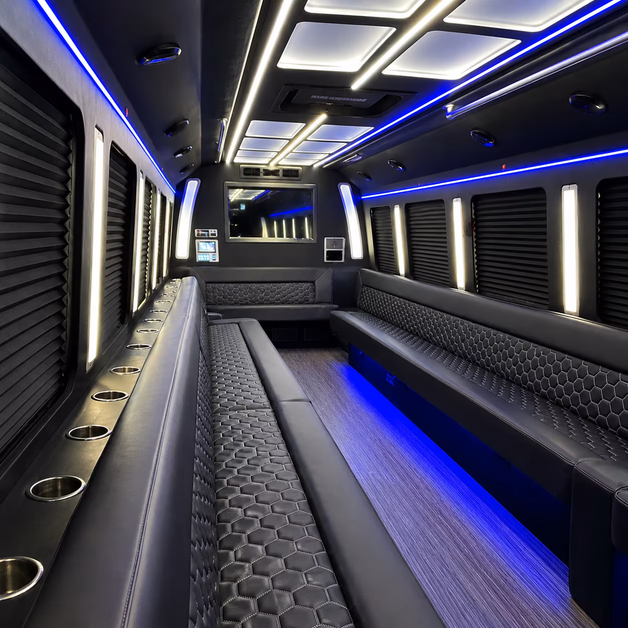 thornton party bus rentals inside