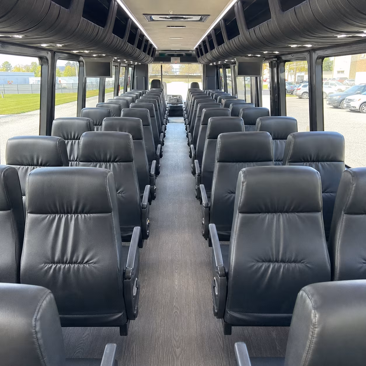 thornton school event transportation onboard seating
