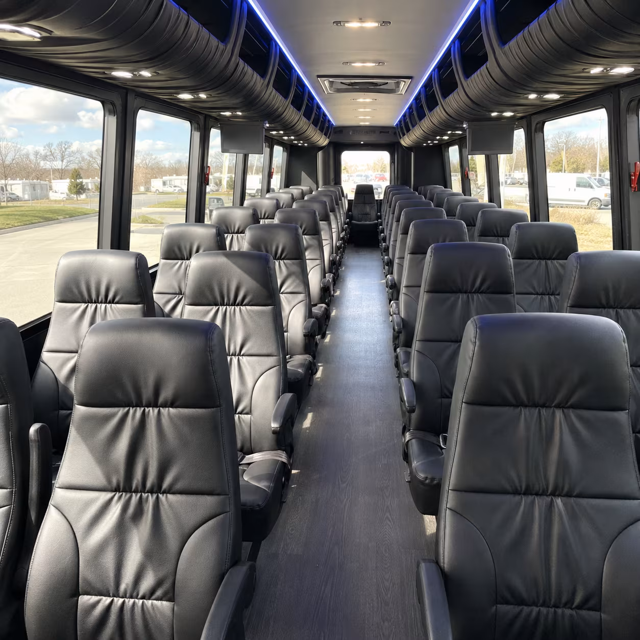 thornton wine tour brewery transportation onboard seating